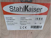 Stahlkaiser - 2025 - 3*4j-750-100l - olievrije compressor - afbeelding 4 van  12