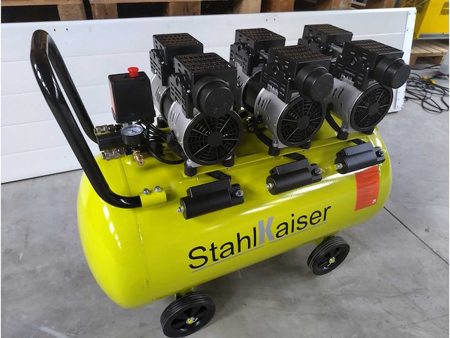 Stahlkaiser - 2025 - 3*4j-750-100l - olievrije compressor - afbeelding 1 van  12