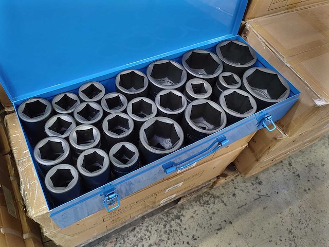 Stahlkaiser - 2025 - extra lang xxl 1" - 25 delige krachtdoppenset - afbeelding 1 van  4