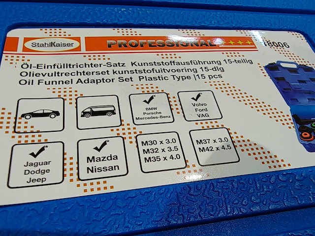 Stahlkaiser - olie vultrechter set - afbeelding 7 van  7