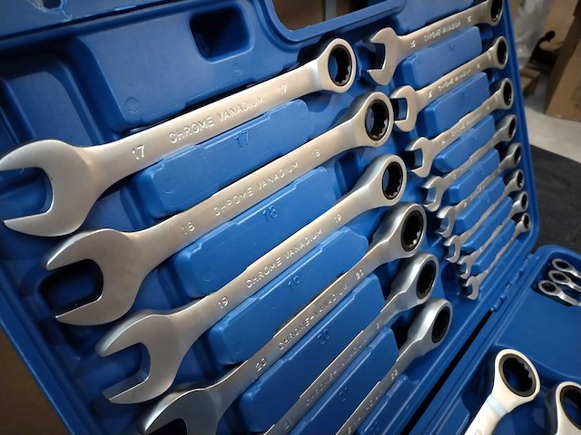 Stahlkaiser - steek- en ringratelset 22 dlg - afbeelding 2 van  7