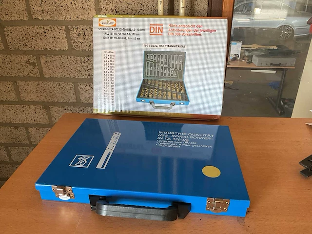 Stahlkaiser 1.0-10.0mm 150-delige hss spiraalborenset - afbeelding 2 van  2