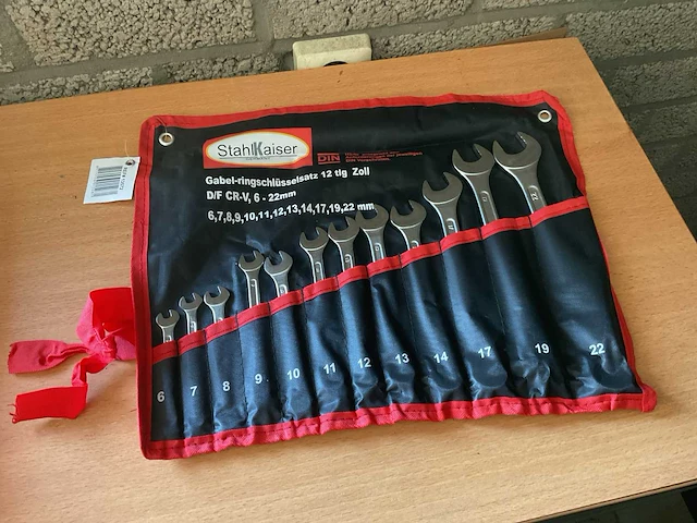Stahlkaiser 12-delige steeksleutel set - afbeelding 1 van  1