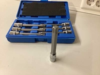 Stahlkaiser dopbit-set torx extra lang 7 delig - afbeelding 4 van  6