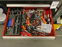 Stahlkaiser gereedschapswagen met inhoud - afbeelding 4 van  9