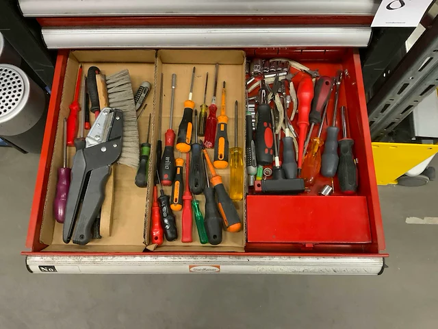 Stahlkaiser gereedschapswagen met inhoud - afbeelding 5 van  9