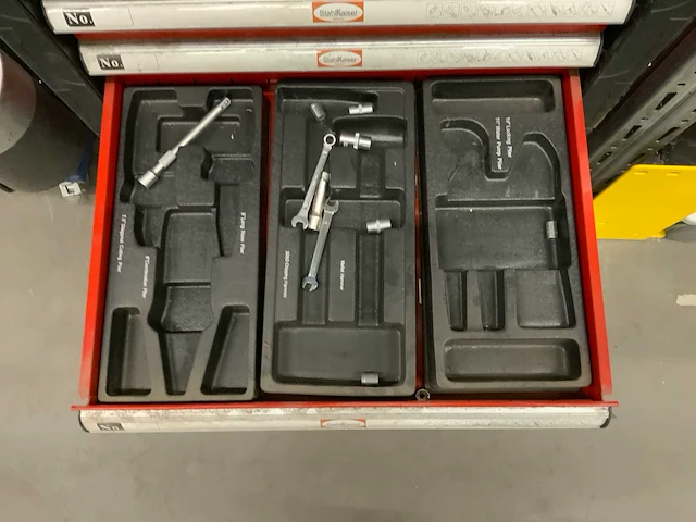 Stahlkaiser gereedschapswagen met inhoud - afbeelding 7 van  9