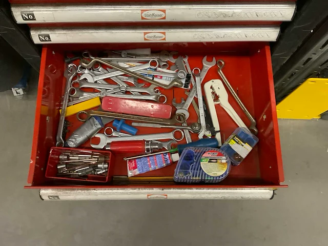 Stahlkaiser gereedschapswagen met inhoud - afbeelding 8 van  9