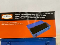 Stahlkaiser kracht dopsleutel set 10 delig - afbeelding 6 van  6