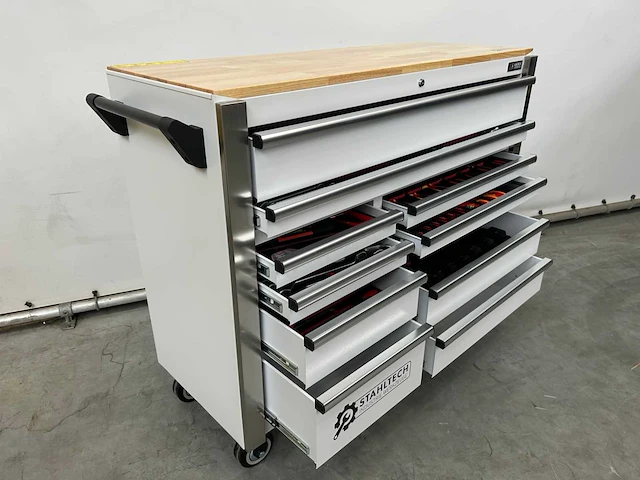 Stahltech - 387-delig - gereedschapswagen - afbeelding 17 van  23
