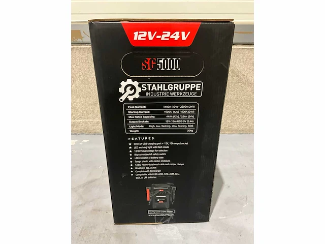 Stahltech - sp500 - 2025 - 12/24 volt - startbooster - afbeelding 8 van  16