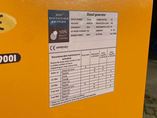 Stahltech st-70kva noodstroomaggregaat - afbeelding 12 van  12