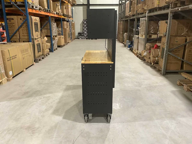Stahlwelt stw222 gereedschapswagen met achterwand en kastjes - afbeelding 13 van  19