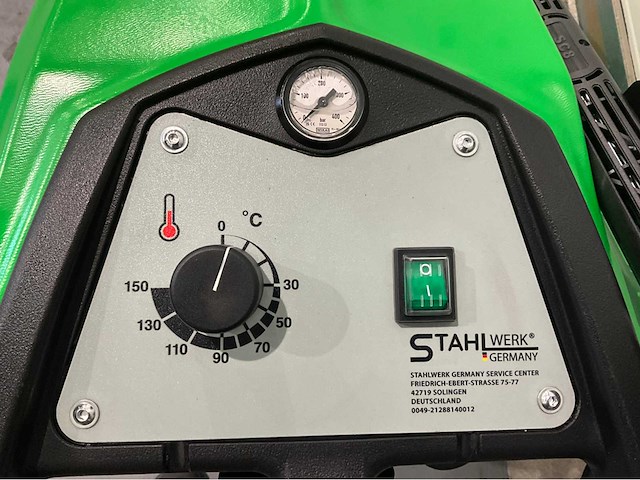 Stahlwerk - 2025 - sw 150 220volt - warm water diesel - hogedrukreiniger - afbeelding 11 van  13