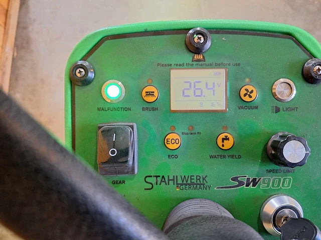 Stahlwerk - sw 900 - zelfrijdende veegmachine - afbeelding 4 van  12