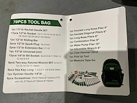 Stahlwerk 70 stuks gereedschapstas - afbeelding 4 van  15