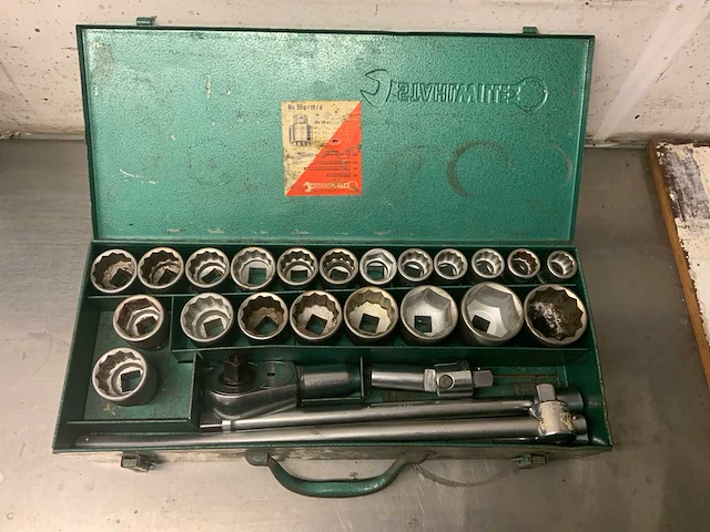 Stahlwille 552 doppenset - afbeelding 1 van  5
