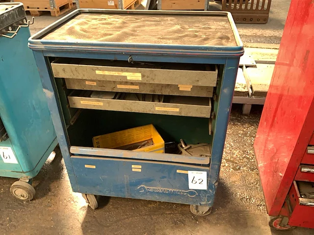 Stahlwille gereedschapswagen - afbeelding 1 van  5