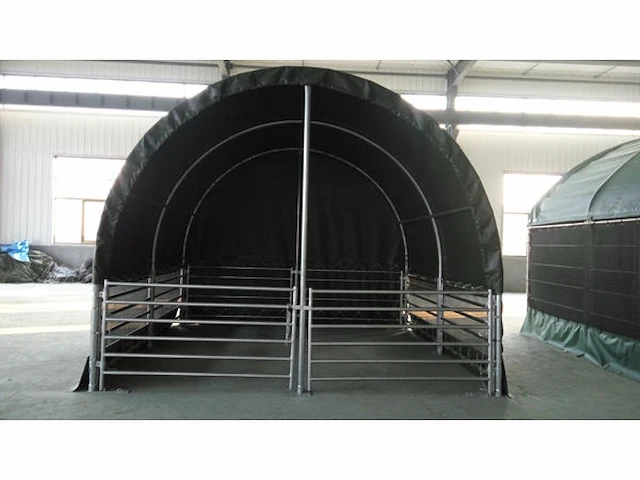 Stahlworks - dierenverblijf / weidetent 4x4x3,15 meter - afbeelding 2 van  2