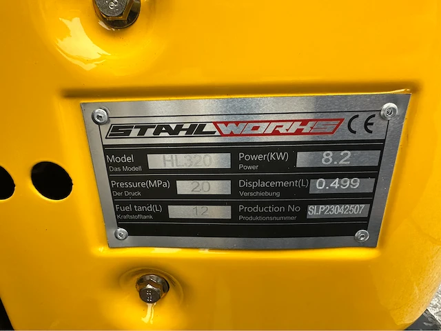 Stahlworks - hl320 - minigraafmachine - afbeelding 21 van  29