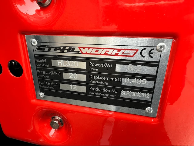 Stahlworks - hl320 - minigraafmachine - afbeelding 21 van  28