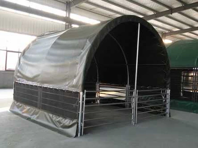 Stahlworks 4x4x3,15 meter dierenverblijf / weidetent - afbeelding 1 van  4
