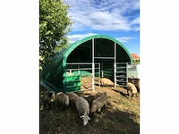 Stahlworks 6x6x3,7 meter dierenverblijf / weidetent - afbeelding 3 van  3