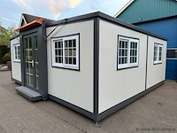 Stahlworks deluxe (19x20ft) mobile tiny house - afbeelding 1 van  16
