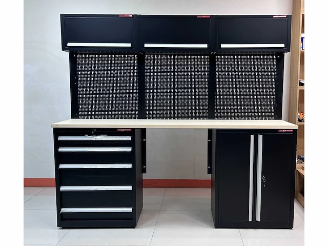 Stahlworks os-10 225x55x203 cm werkbank - afbeelding 1 van  7