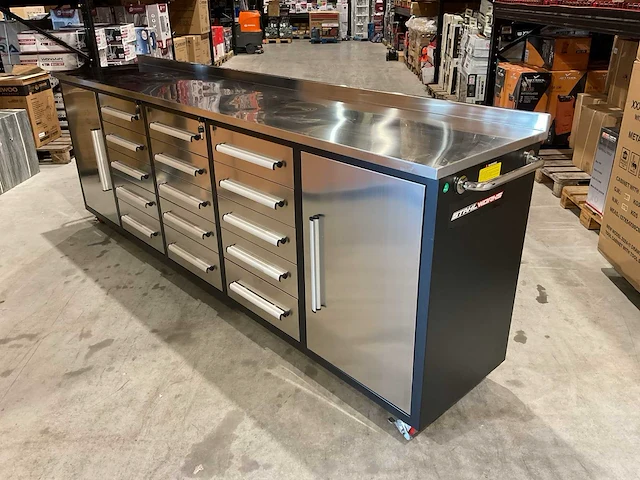 Stahlworks rvs 10-15 0/c werkbank - afbeelding 5 van  14