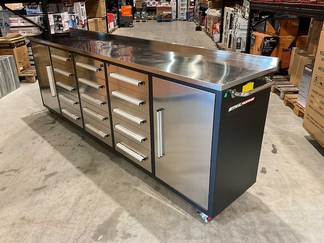 Stahlworks rvs 10-15 0/c werkbank - afbeelding 13 van  14