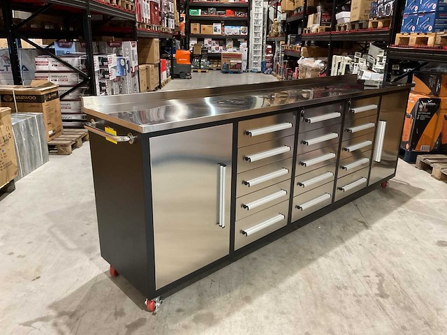 Stahlworks rvs 10-15 0/c werkbank - afbeelding 6 van  14