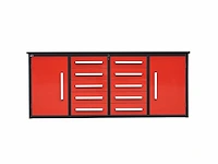 Stahlworks sw-12 industrial red werkbank - afbeelding 1 van  6