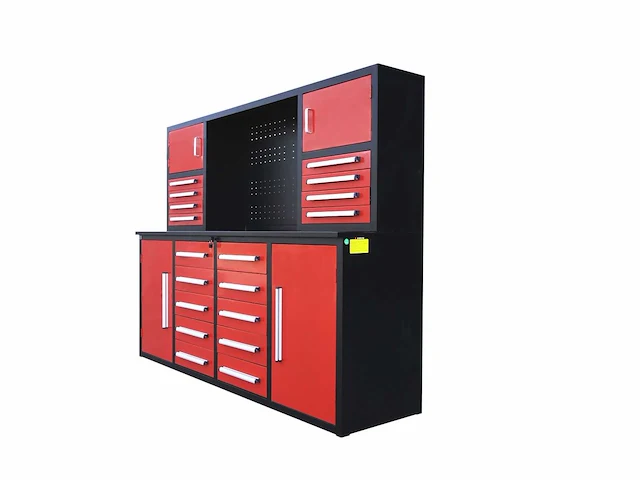 Stahlworks sw-20 industrial red werkbank - afbeelding 4 van  6