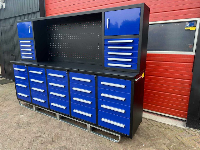 Stahlworks sw-32 industrial blue werkbank - afbeelding 2 van  11