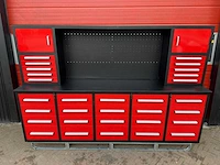 Stahlworks sw-32 industrial red werkbank - afbeelding 5 van  11