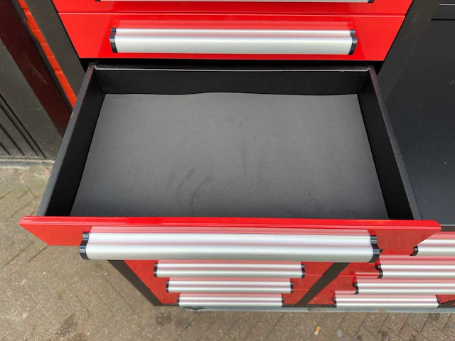 Stahlworks sw-32 industrial red werkbank - afbeelding 11 van  11