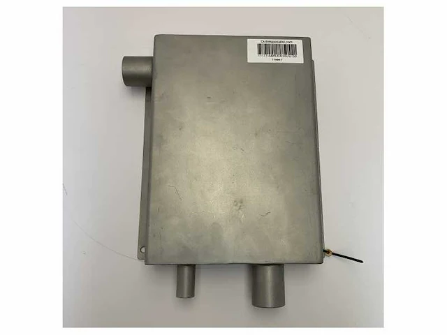 Stainless steel exhaust silencer 50mm - afbeelding 1 van  6