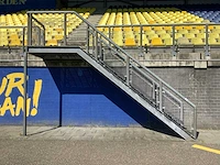 Stalen - tribune - bordestrap - afbeelding 2 van  5