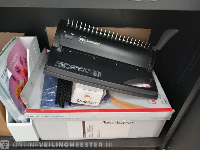 Stalen archiefkast met inhoud - afbeelding 3 van  12