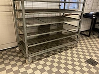 Stalen broodwagen - afbeelding 3 van  4
