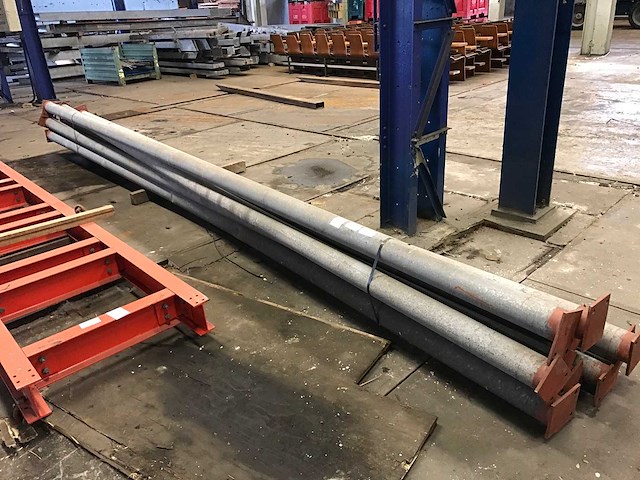 Stalen buizen 13cm (10x) - afbeelding 1 van  4