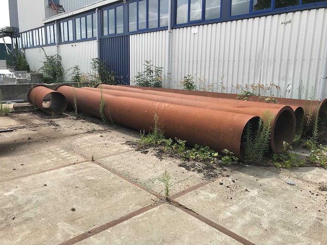 Stalen buizen (4x) - afbeelding 1 van  4