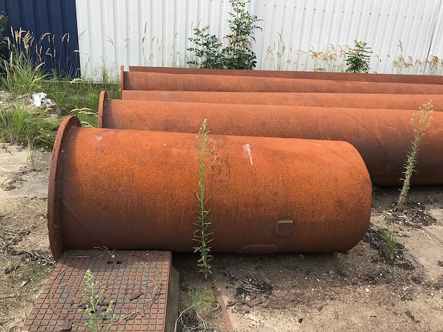 Stalen buizen (4x) - afbeelding 3 van  4