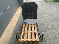 Stalen dak opbouw voor mini graafmachine - afbeelding 4 van  8