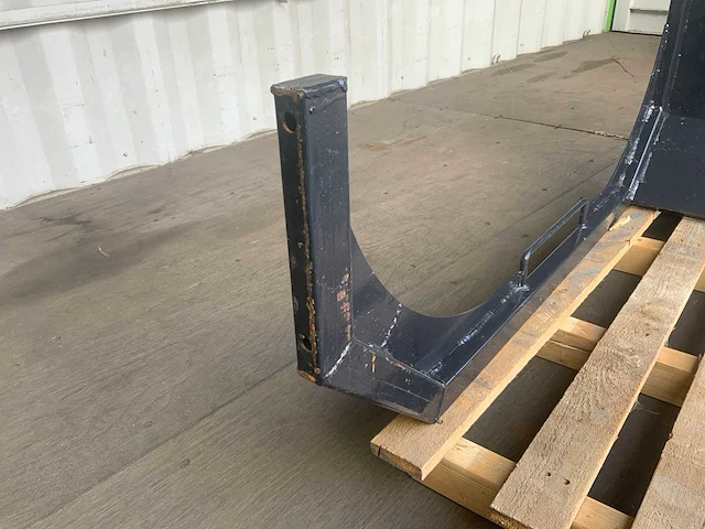 Stalen dak opbouw voor mini graafmachine - afbeelding 6 van  8