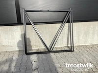 Stalen deurframe zwart - afbeelding 1 van  1