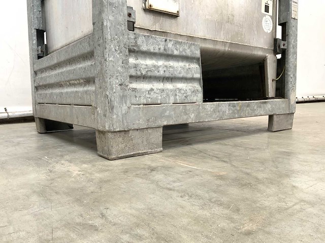 Stalen ibc opslagcontainer 450l - afbeelding 8 van  15
