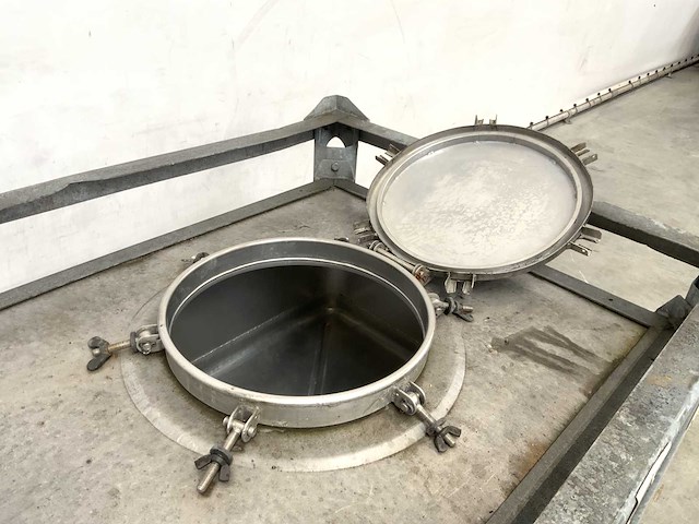 Stalen ibc opslagcontainer 450l - afbeelding 9 van  15