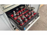 Stalen kast met frezen - afbeelding 2 van  6